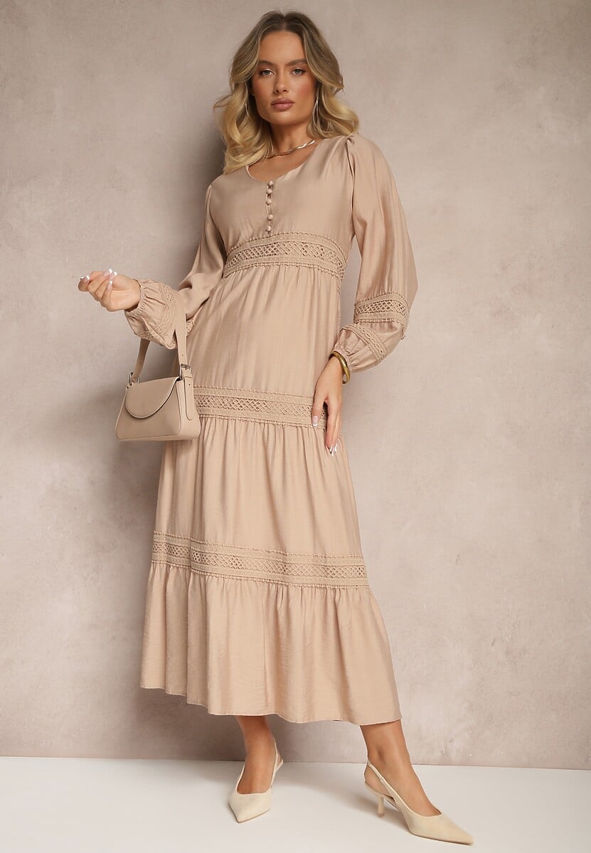 Rochie Gonolen Bej 2