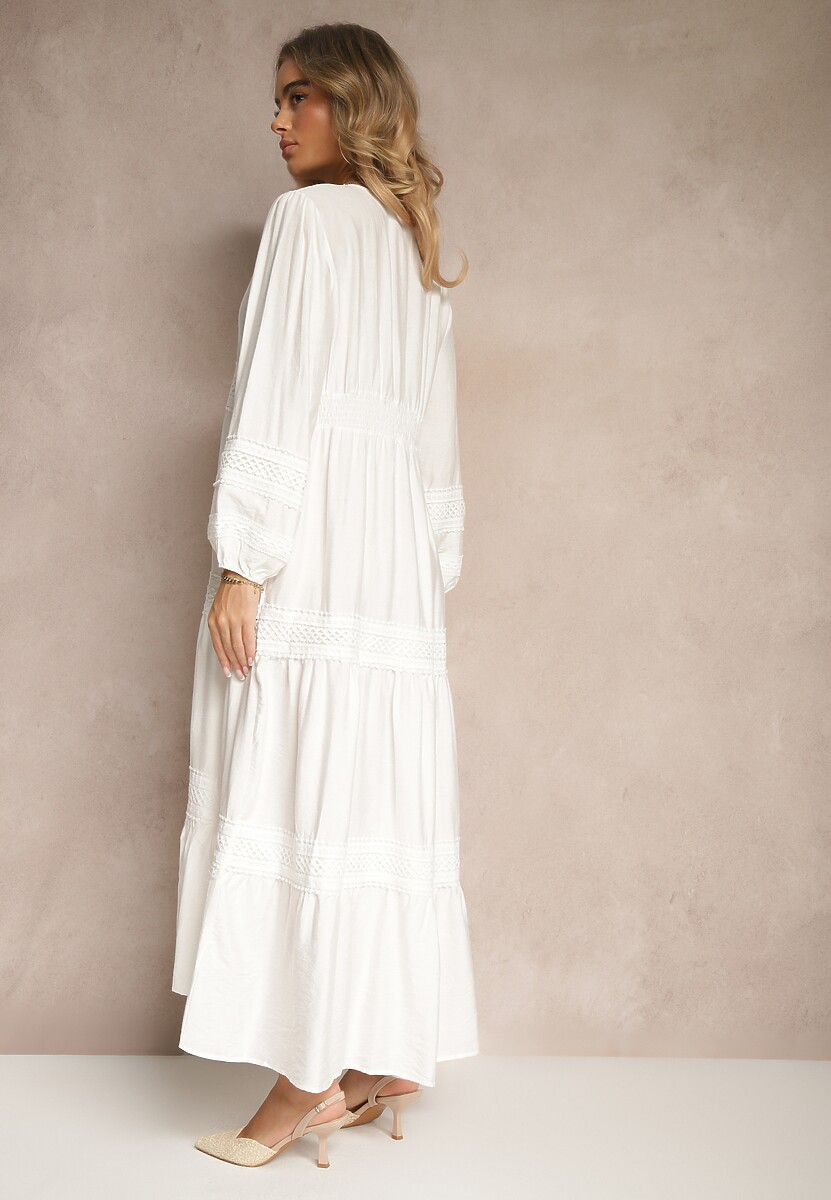 Rochie Gonolen Albă 3