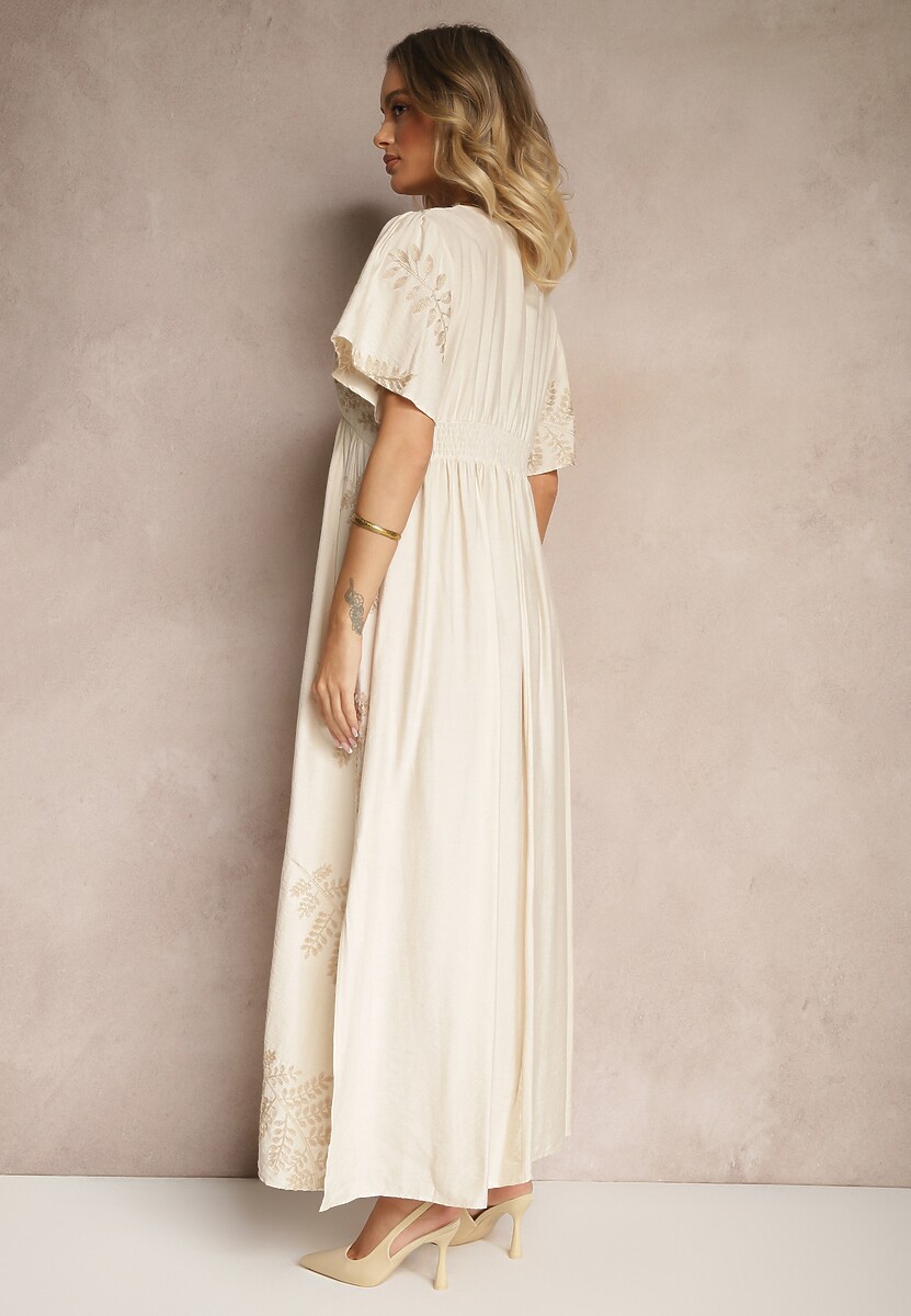Rochie Tirvesa Bej 3