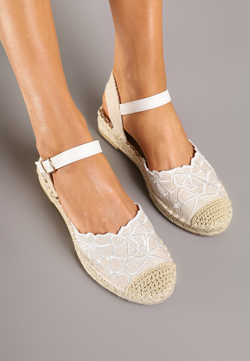 Espadrile Lealieta Albe 3