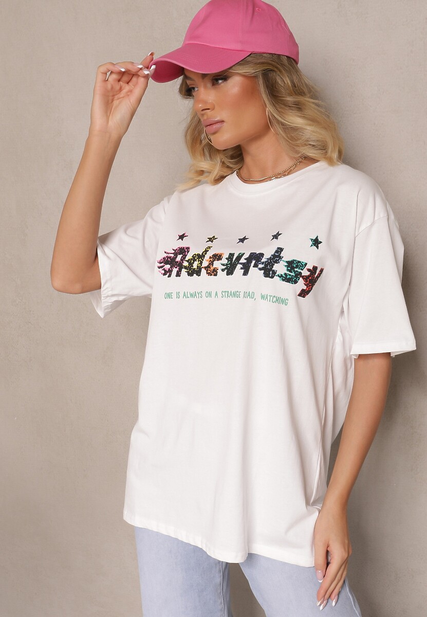 T-shirt Ilamora Alb 1