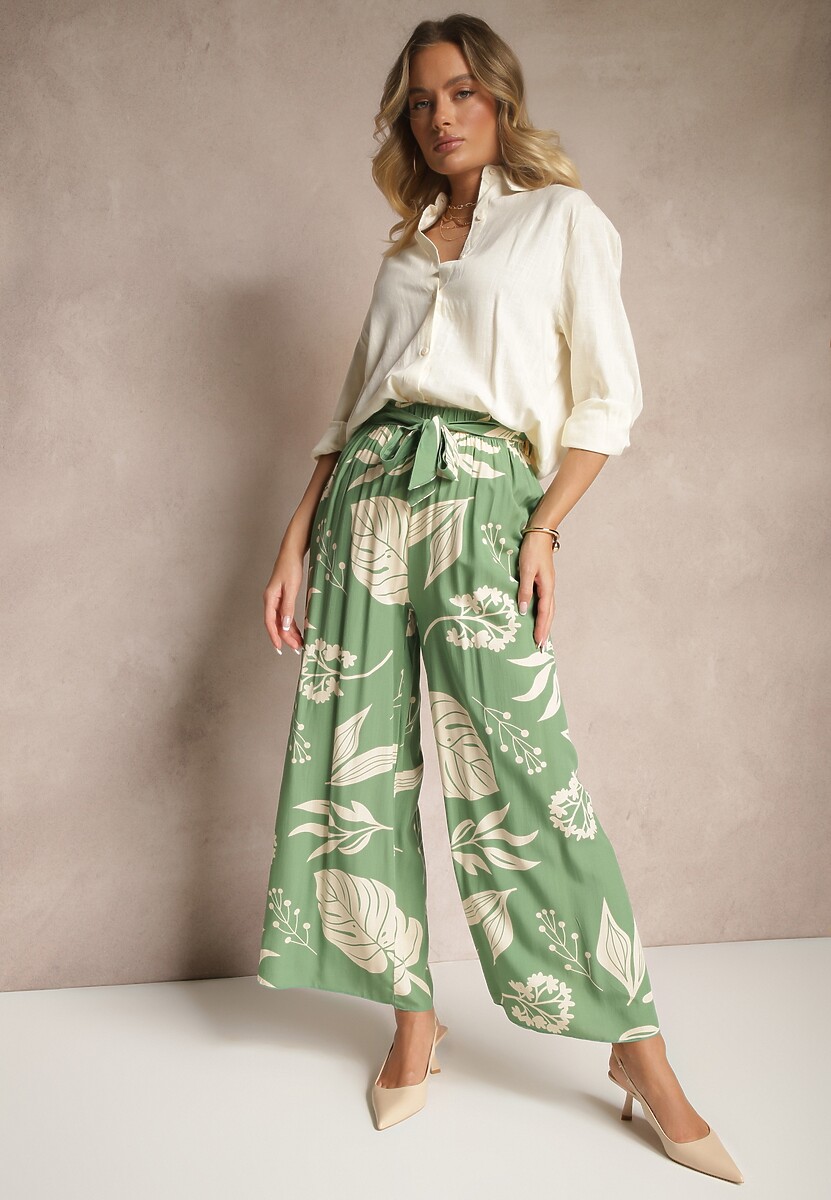Pantaloni Liledia Verzi 1