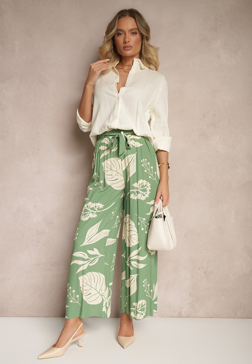 Pantaloni Liledia Verzi 2