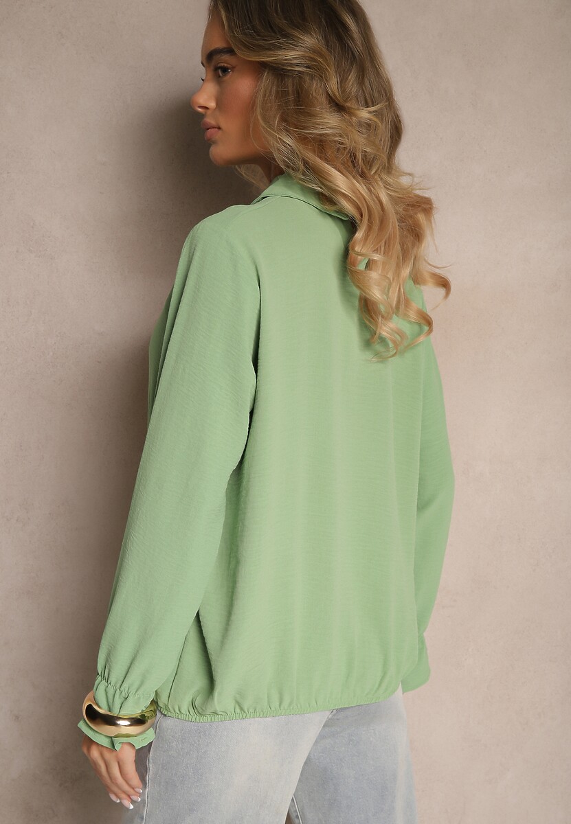 Cămașă Aratara Verde deschis 3