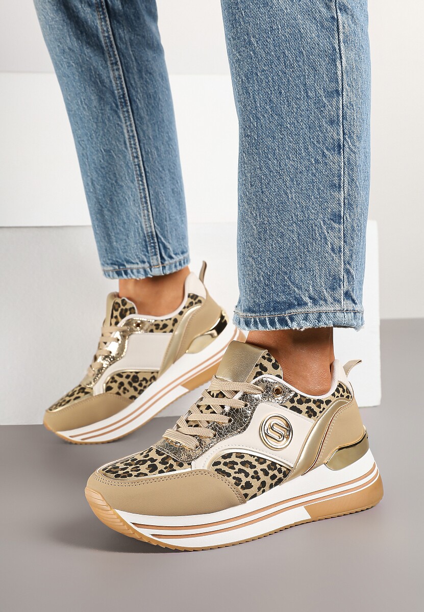 Sneakers Gonnella Bej închis 1