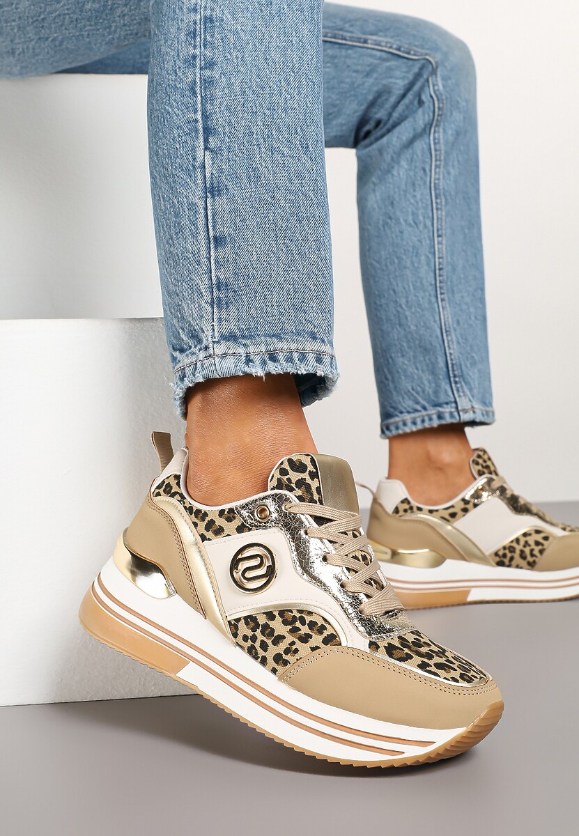 Sneakers Gonnella Bej închis 2