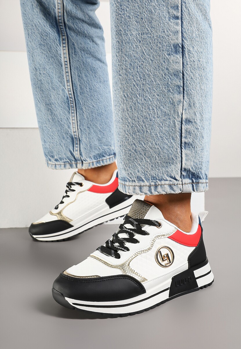 Sneakers Firamia Alb cu negru 3