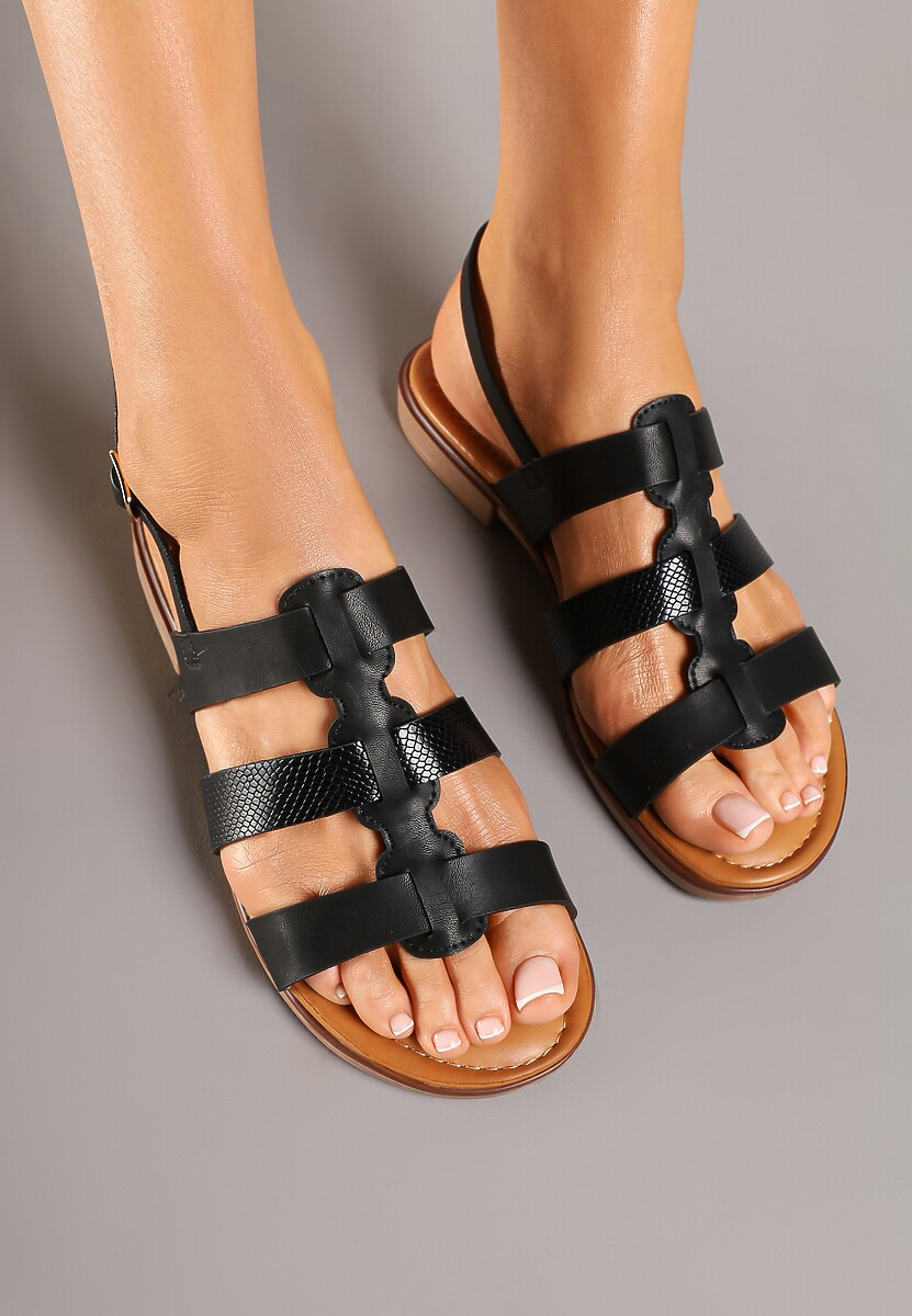 Sandale Fenorela Negre 3
