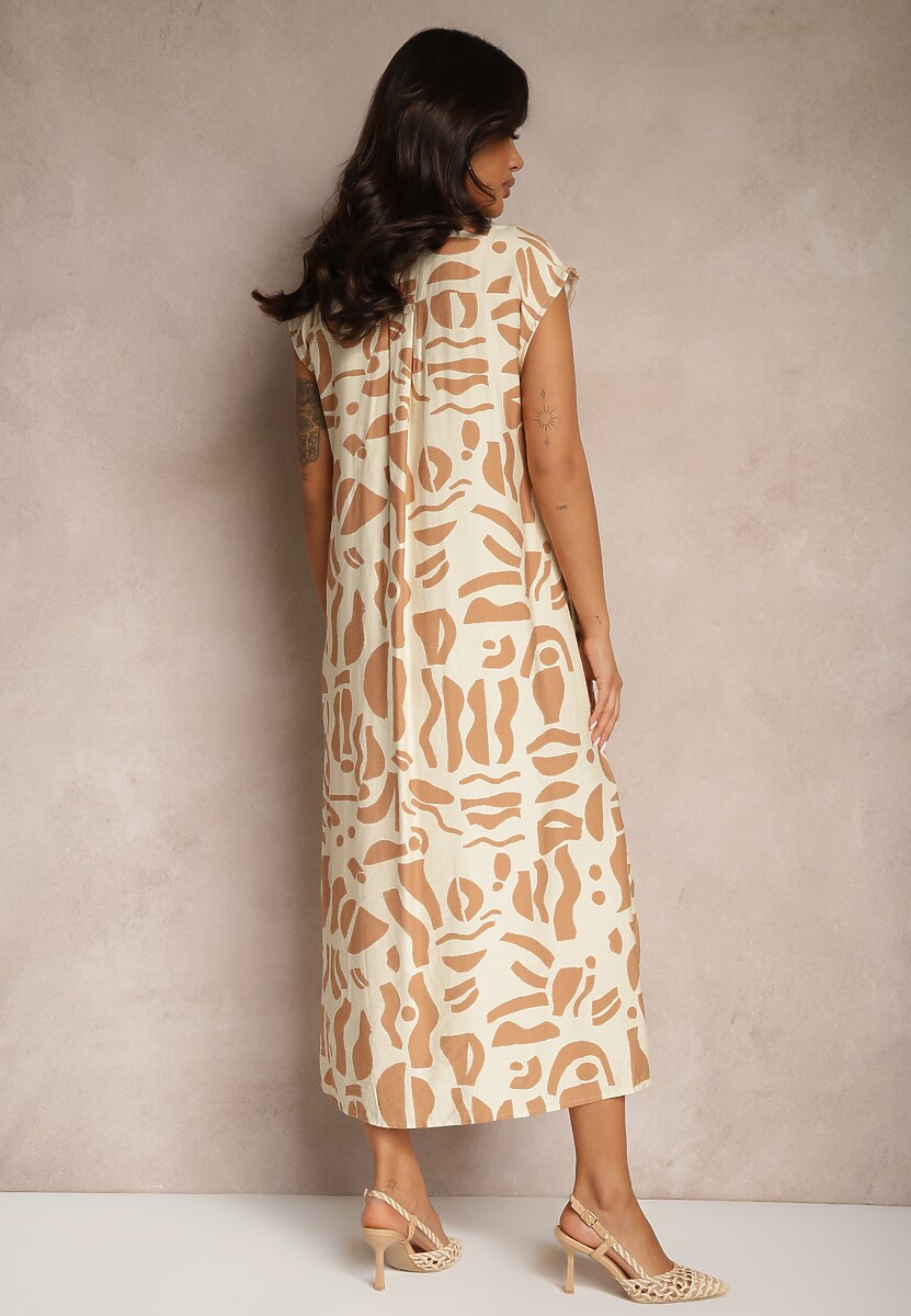 Rochie Arathia Bej 3