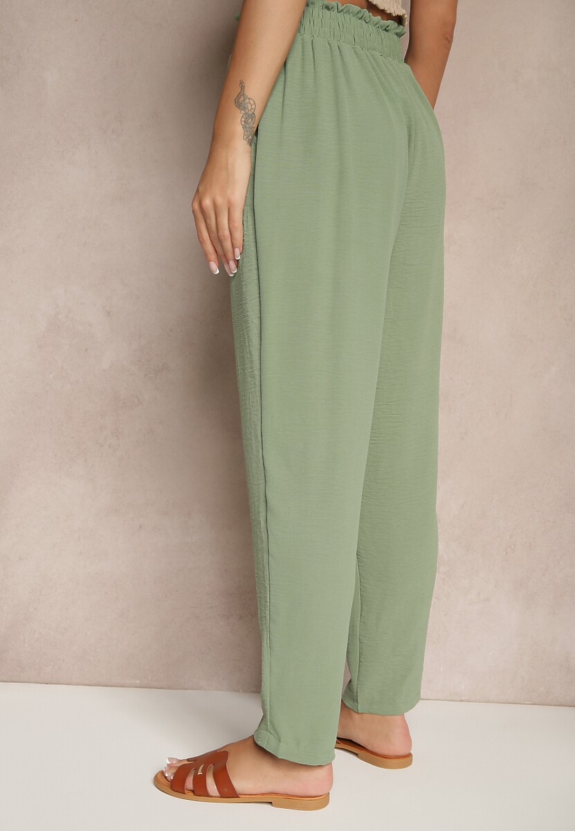 Pantaloni Araleira Verzi 3