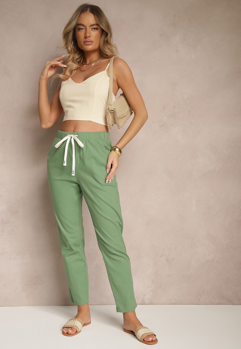 Pantaloni Olithiel Verzi 2