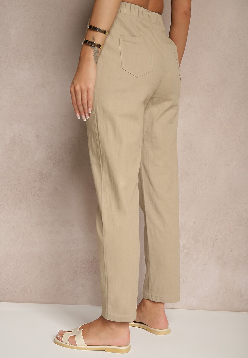 Pantaloni Fenarlia Bej 3