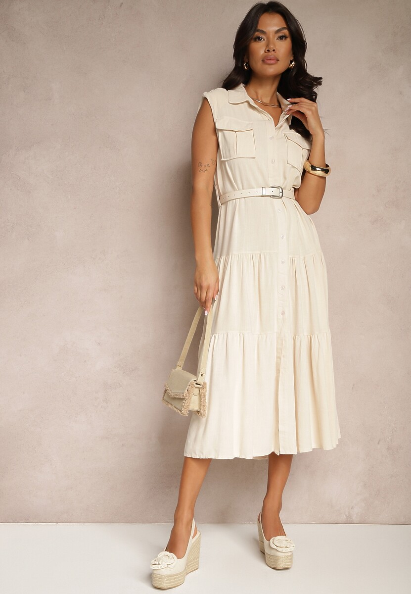 Rochie Artebia Bej 2