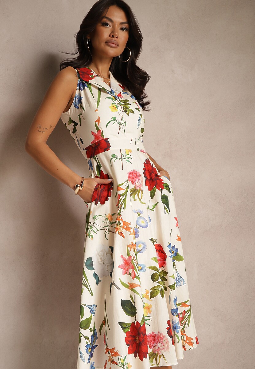 Rochie Ilaniven Bej 1