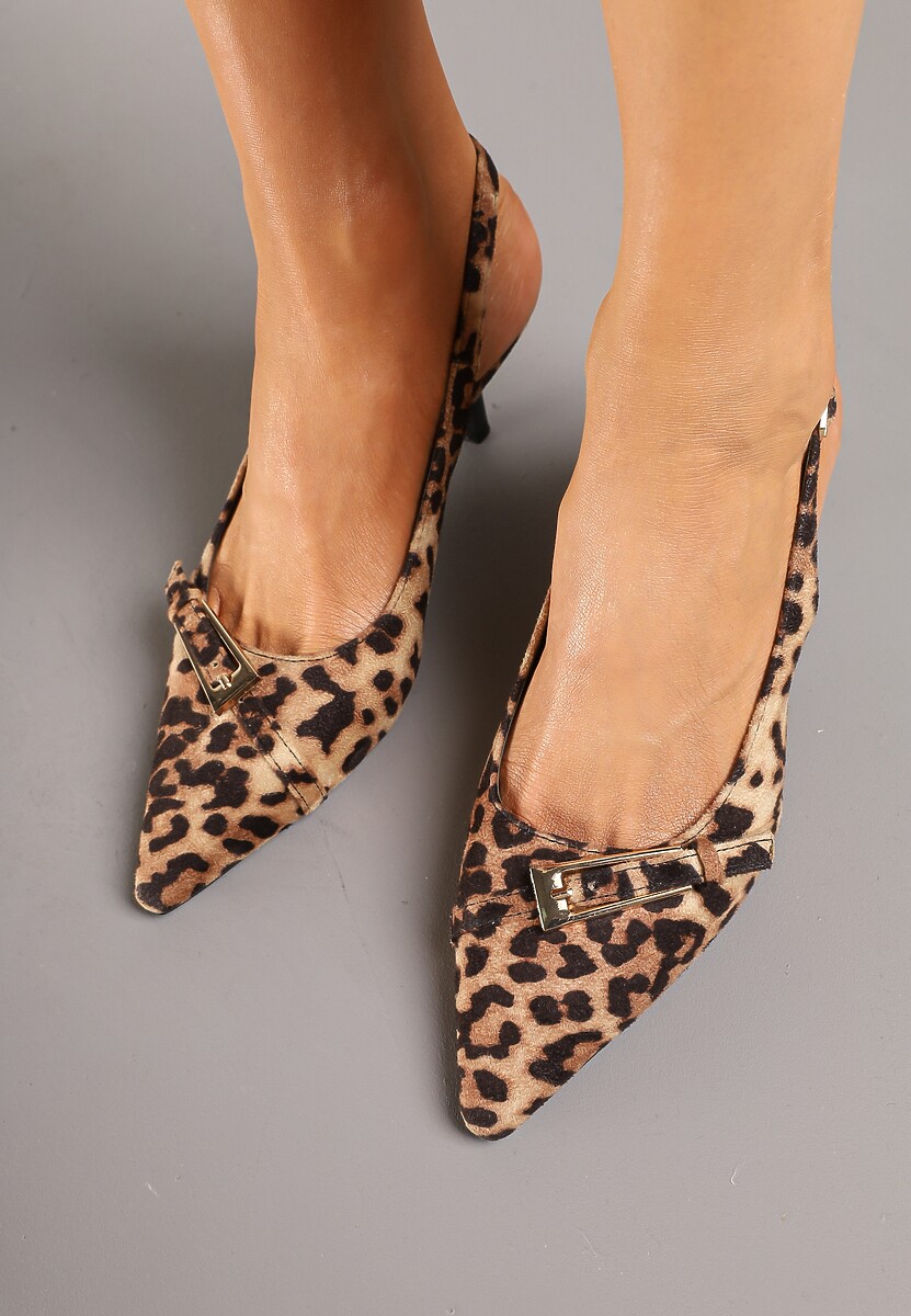 Sandale Karilen Imprimeu leopard 3