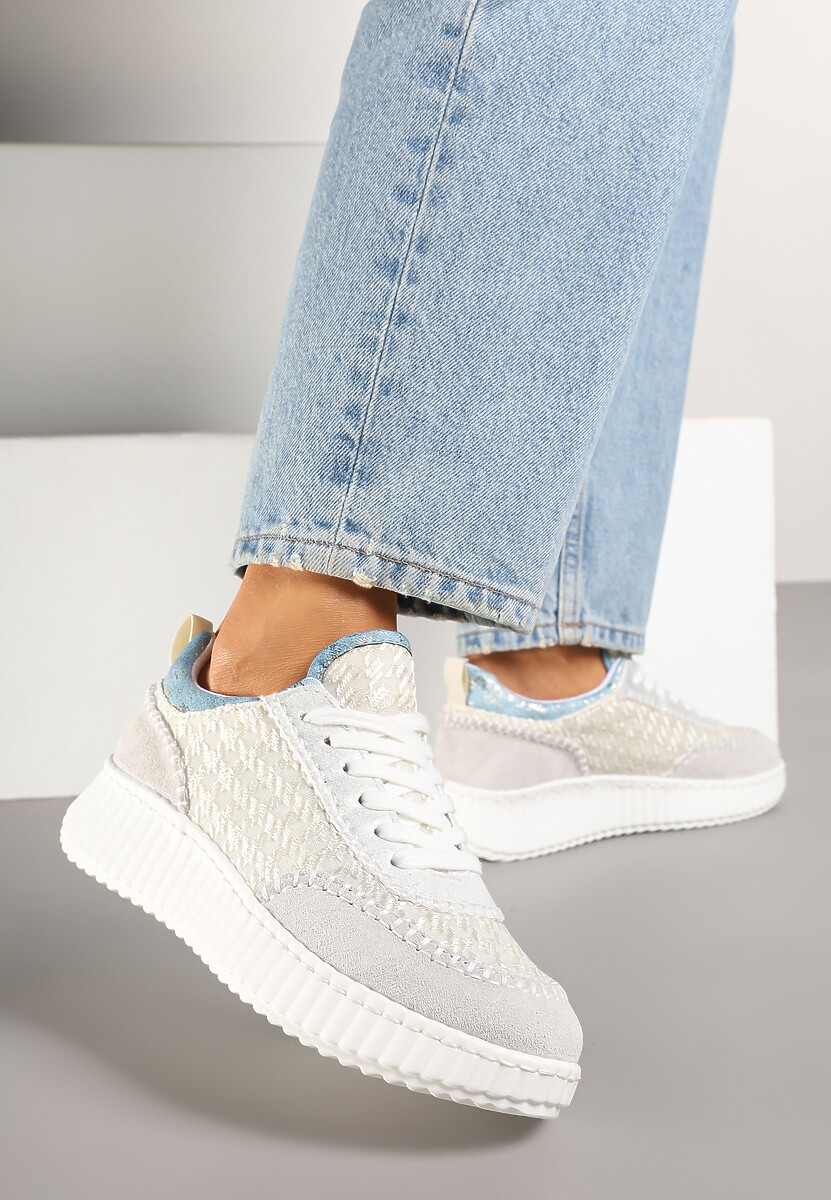 Sneakers Varelna Gri deschis 1