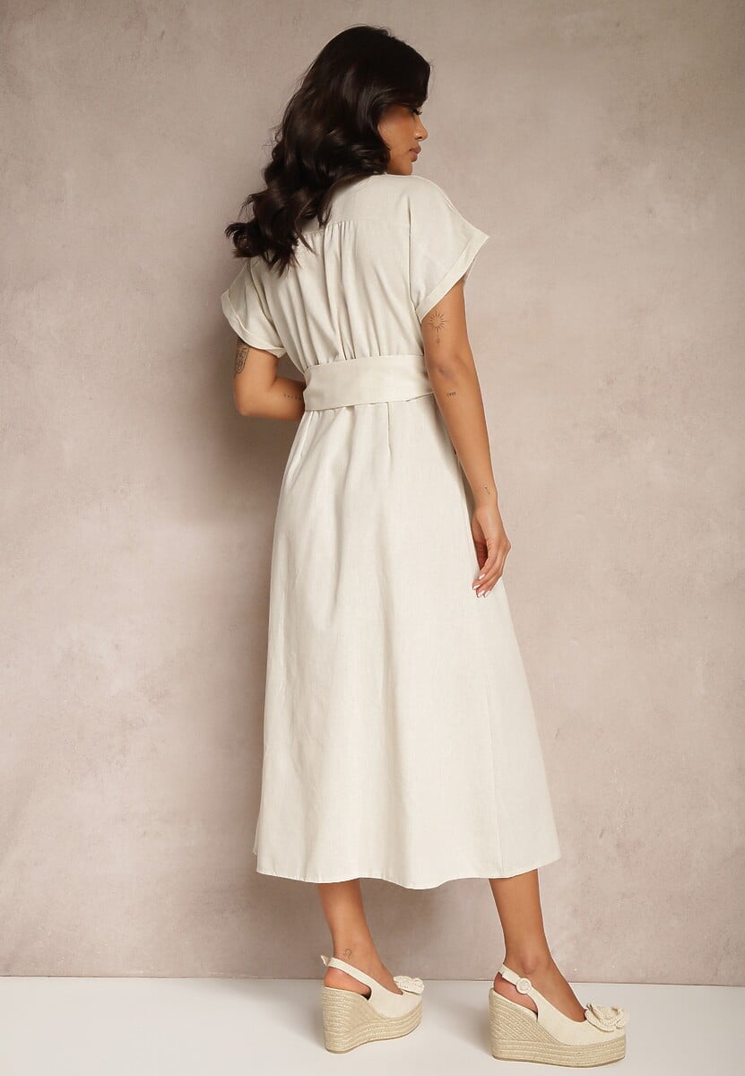 Rochie Celirna Bej deschis 3