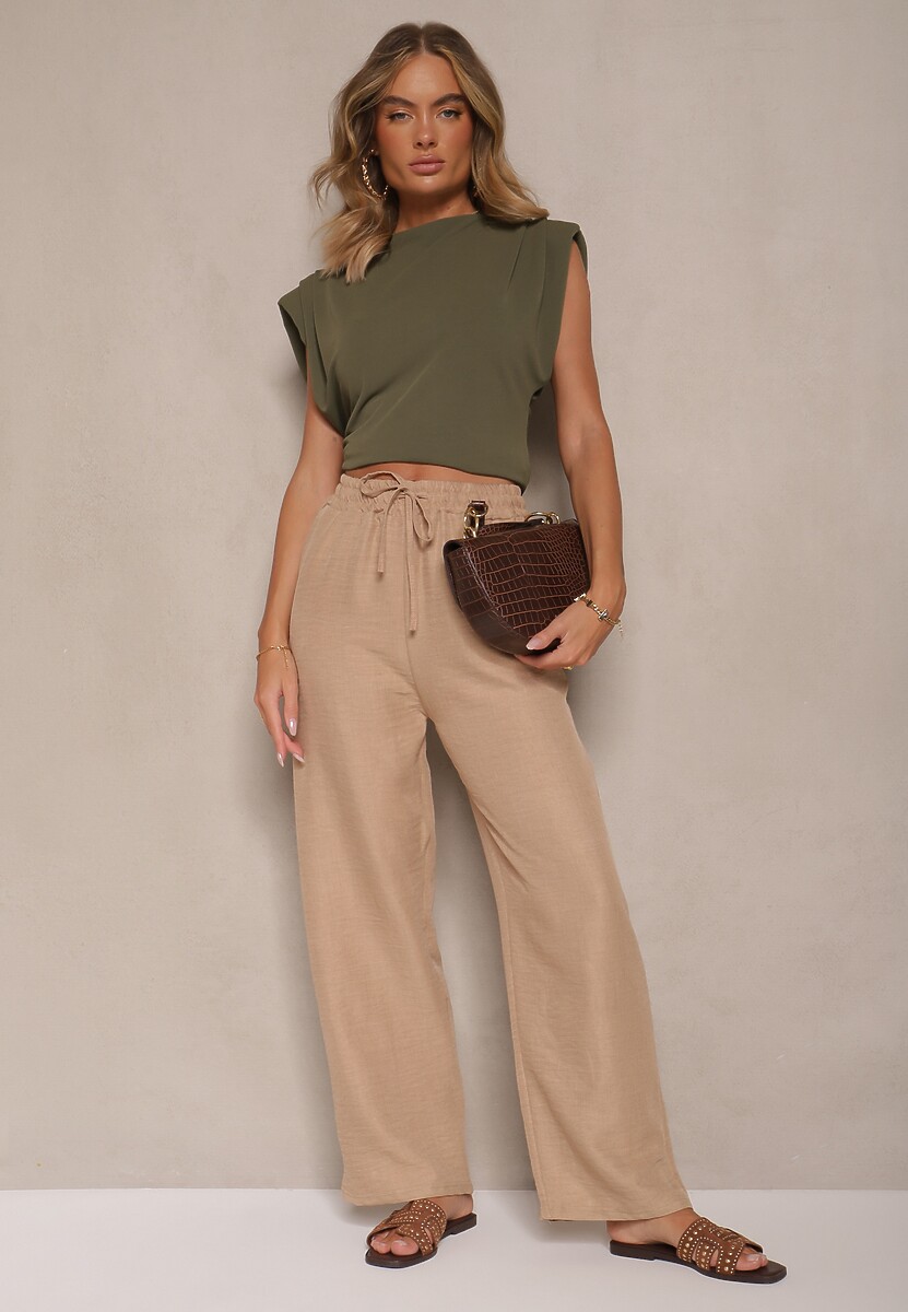 Pantaloni Ramaya Bej 1