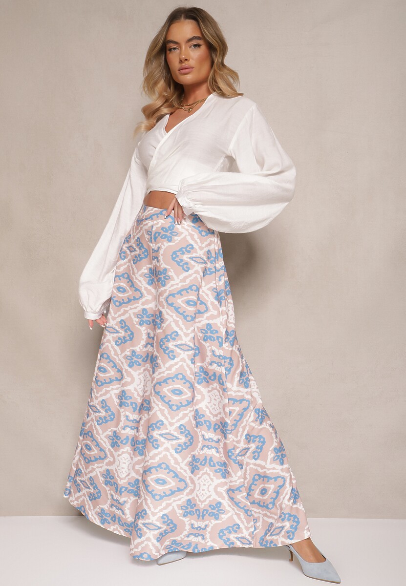 Pantaloni Firdexia Albi 1