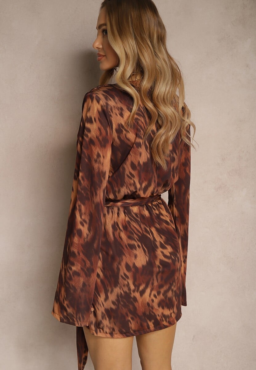 Rochie Frestalia Imprimeu leopard 3