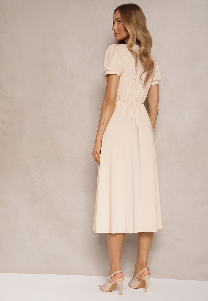 Rochie Mimiza Bej deschis 3