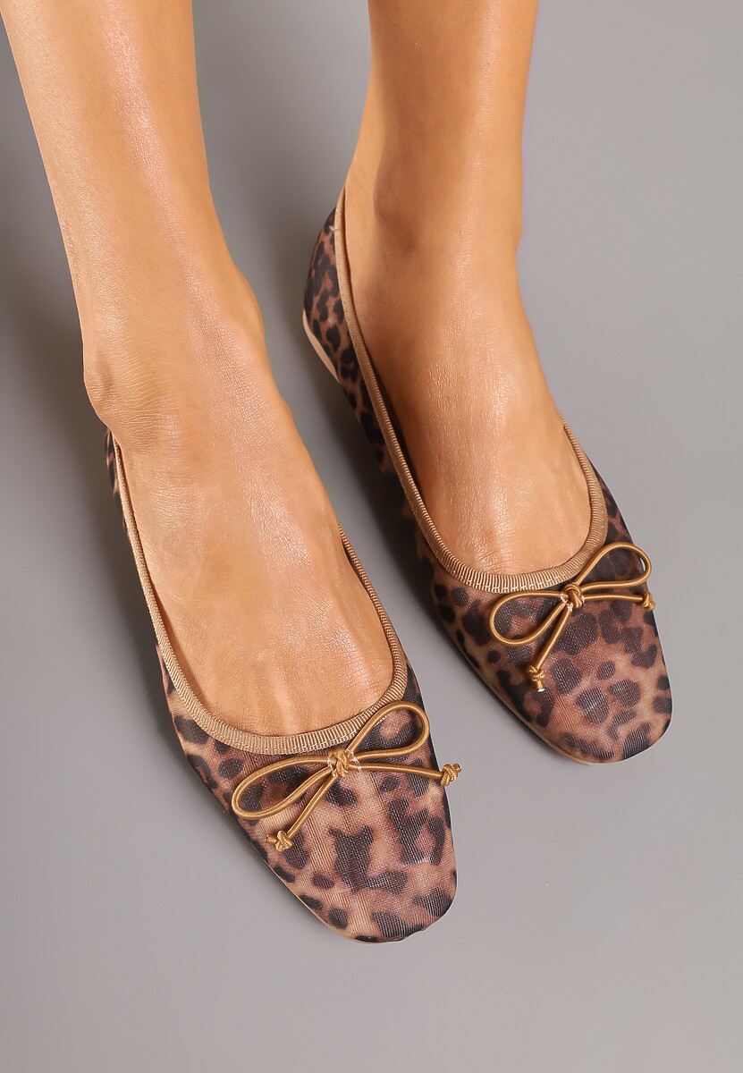 Balerini Aferriana Imprimeu leopard 3