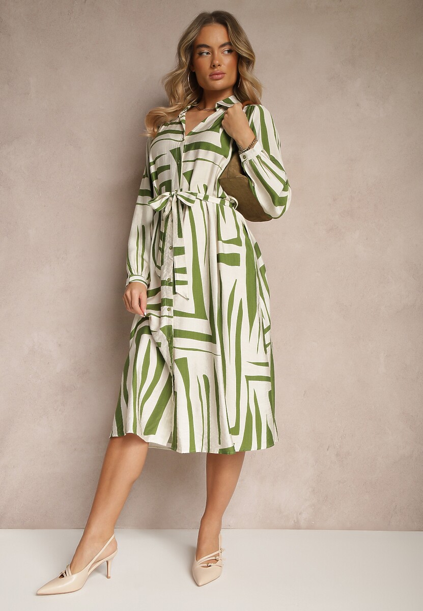 Rochie Ninatria Verde 2