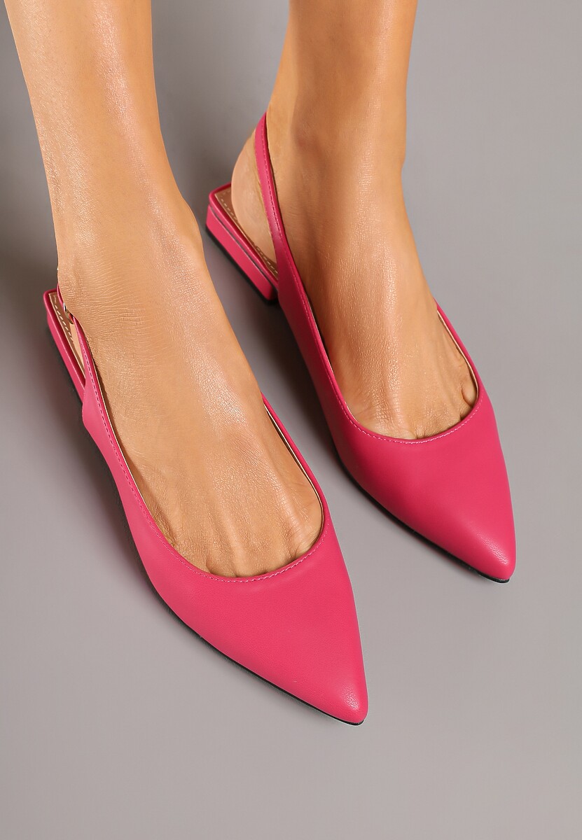 Pantofi cu toc Eveltia Fucsia 3
