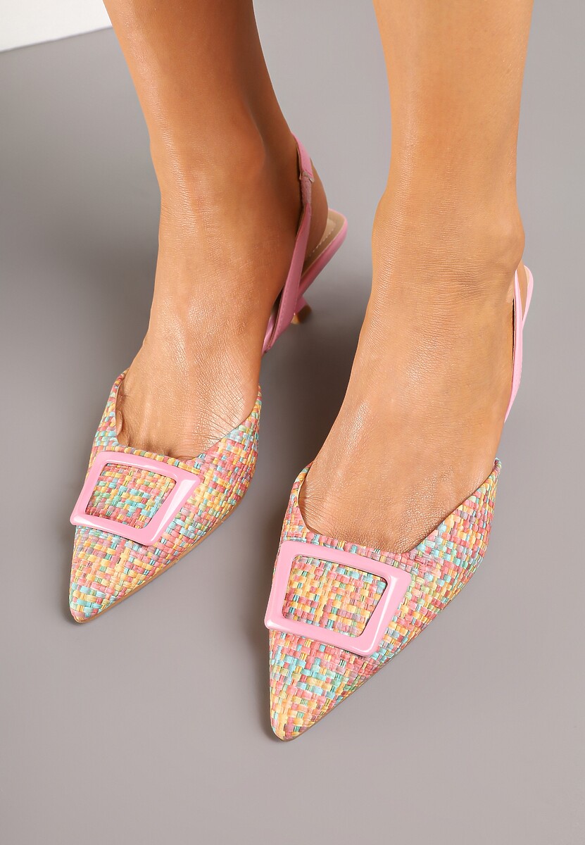 Pantofi cu toc Korreia Roz 3