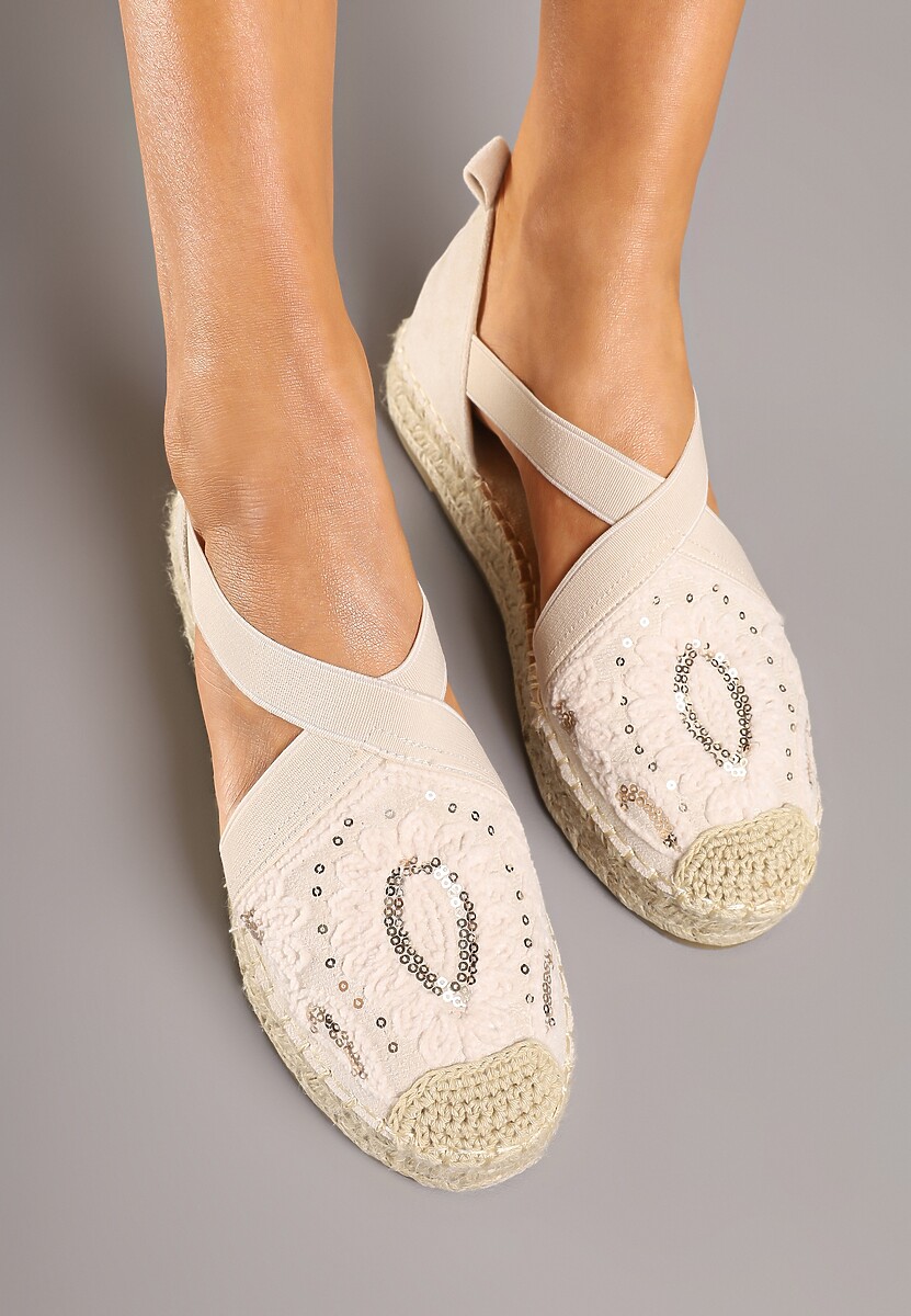 Espadrile Atera Bej 3