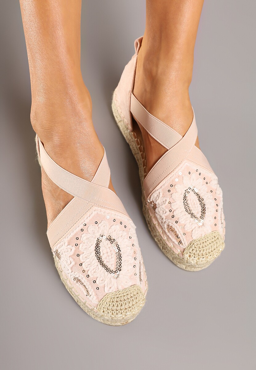 Espadrile Atera Roz 3