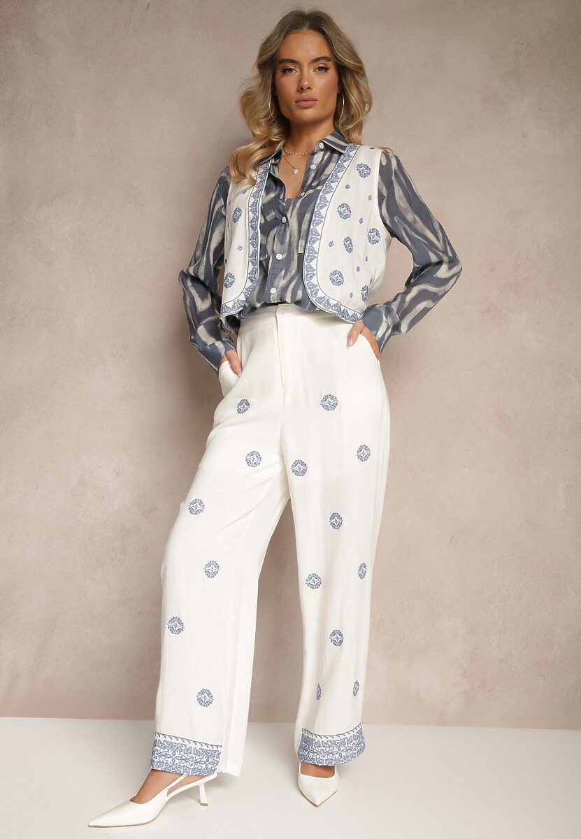 Pantaloni Wilirna Albi 2