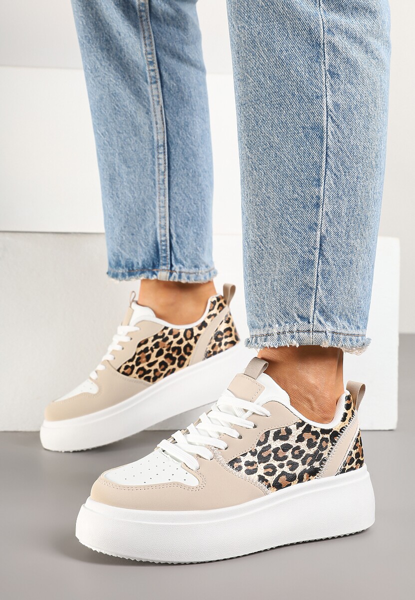 Sneakers Senadaris Imprimeu leopard 1