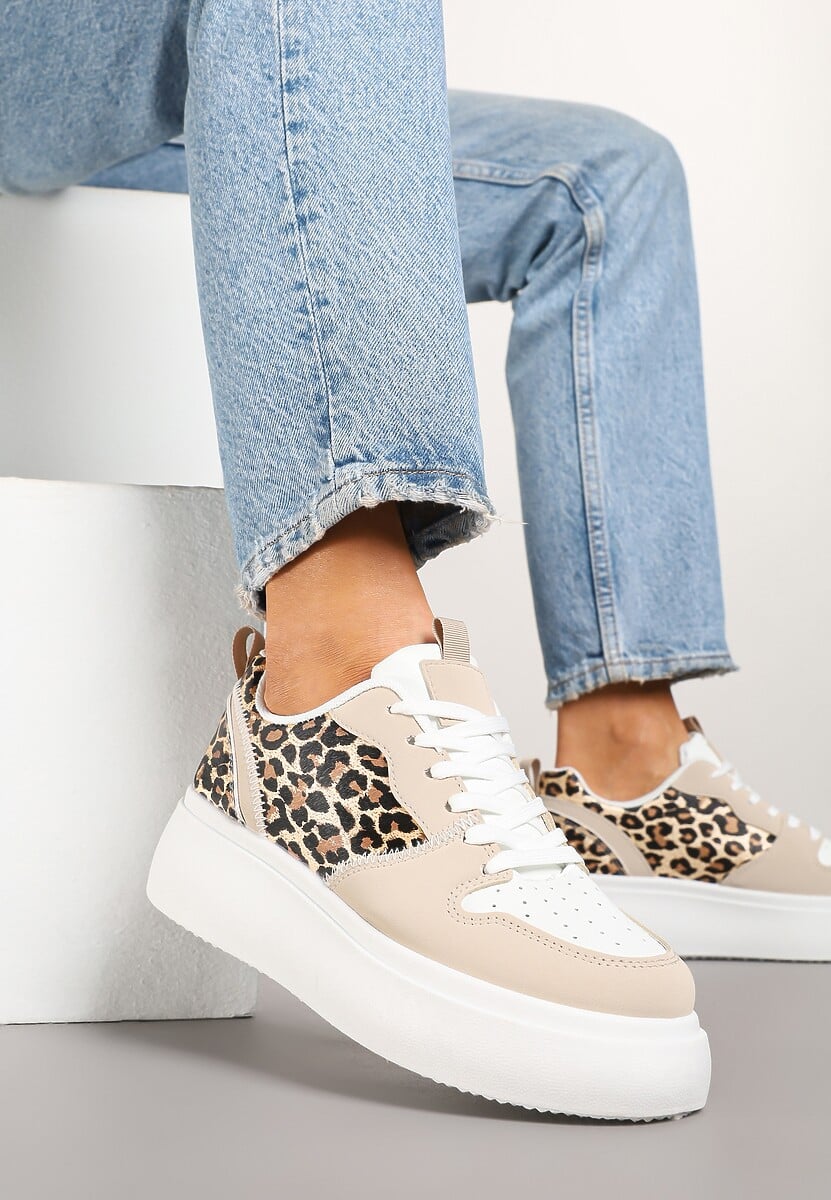 Sneakers Senadaris Imprimeu leopard 2