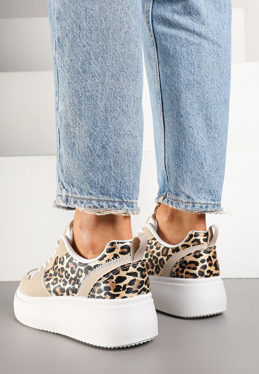 Sneakers Senadaris Imprimeu leopard 3
