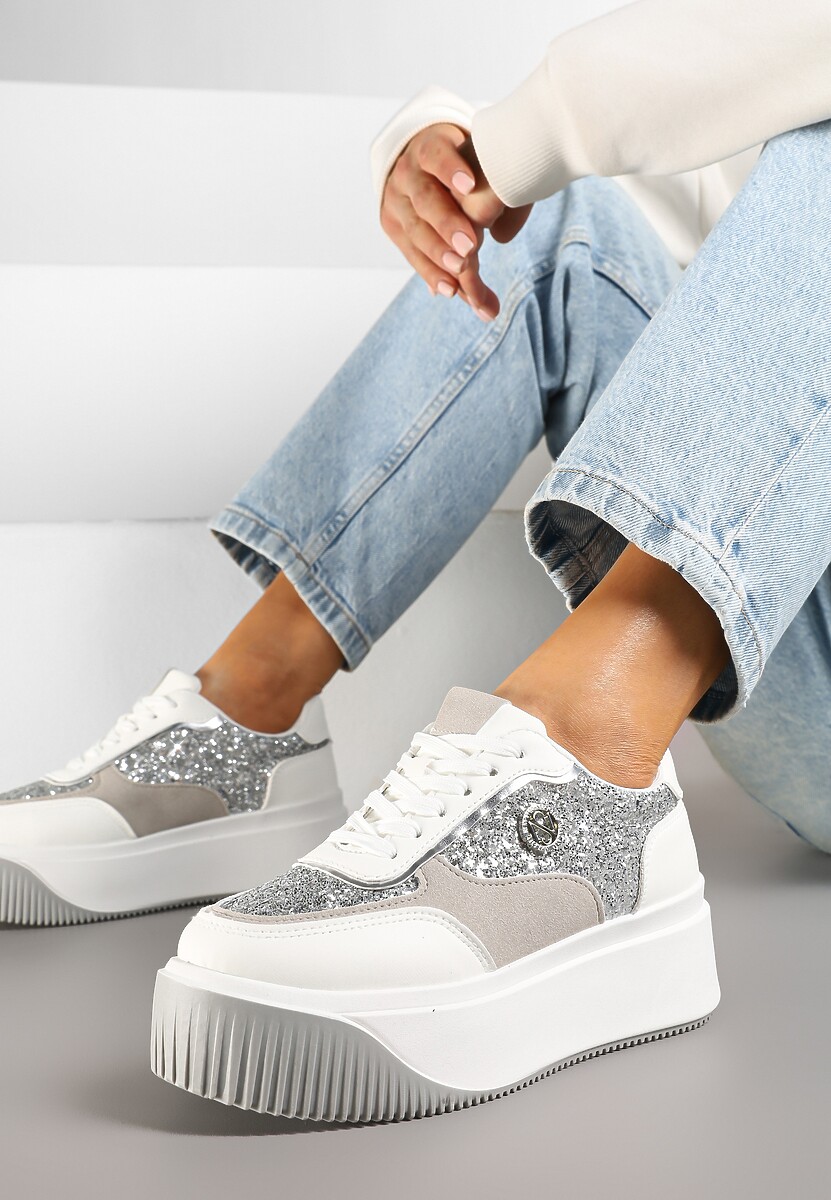 Sneakers Tatillia Argintii 1