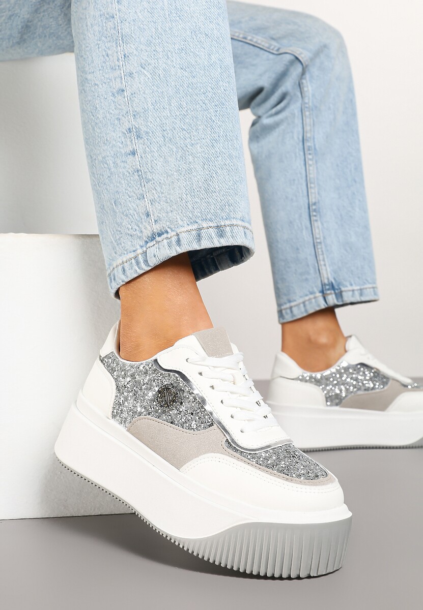 Sneakers Tatillia Argintii 2