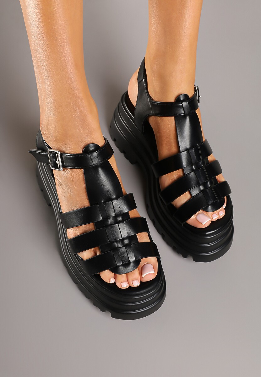 Sandale Caliona Negre 3