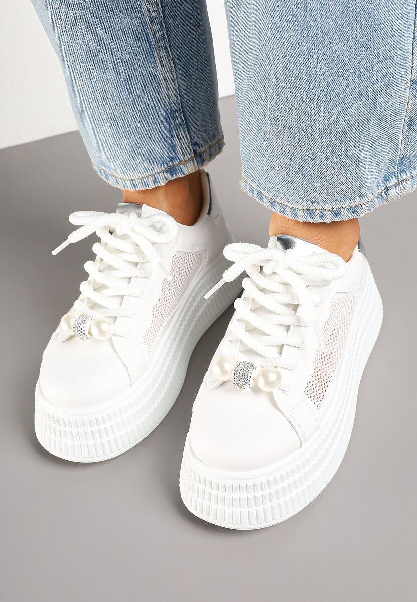 Sneakers Aberla Argintii 3