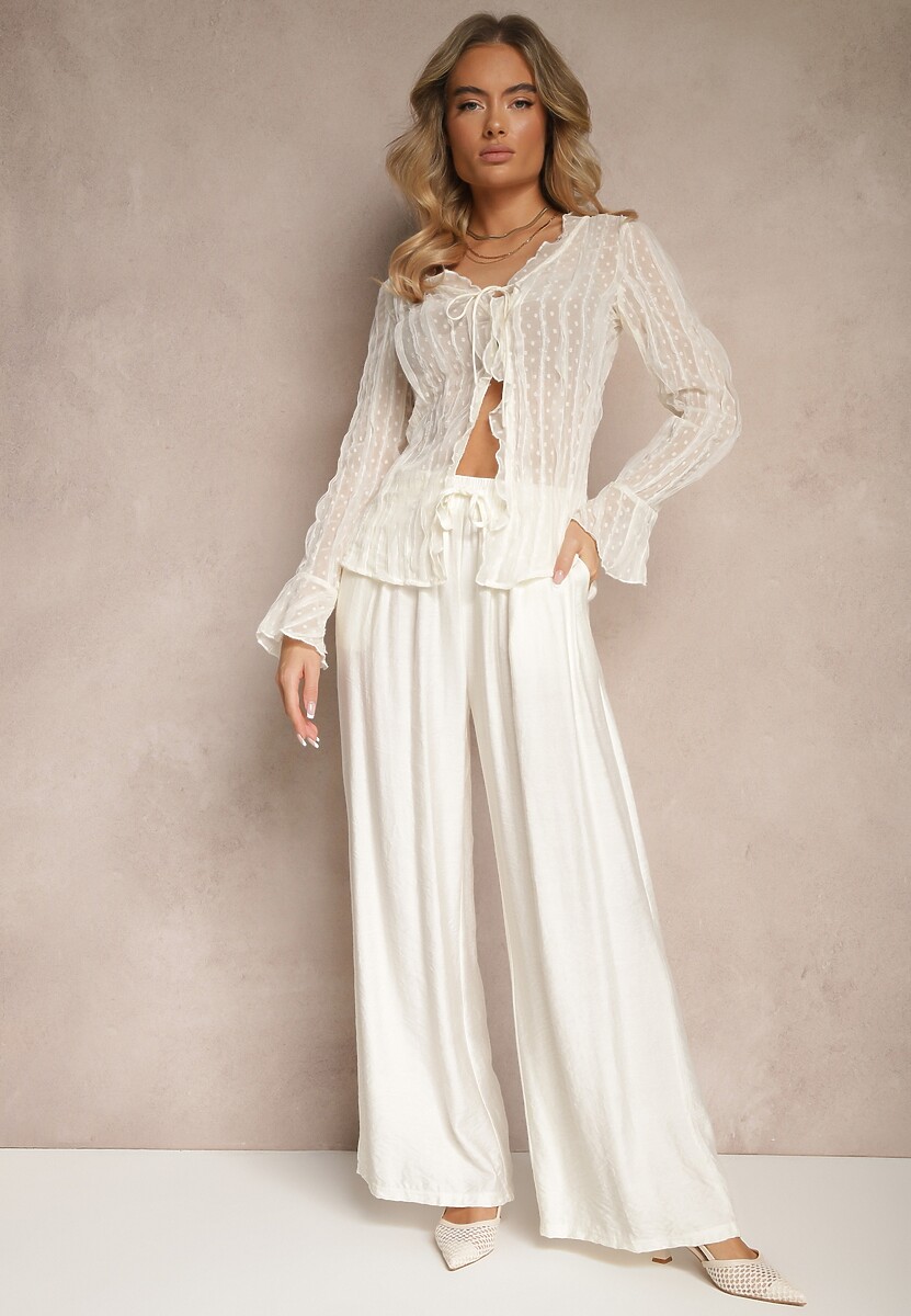 Pantaloni Mimifla Albi 2