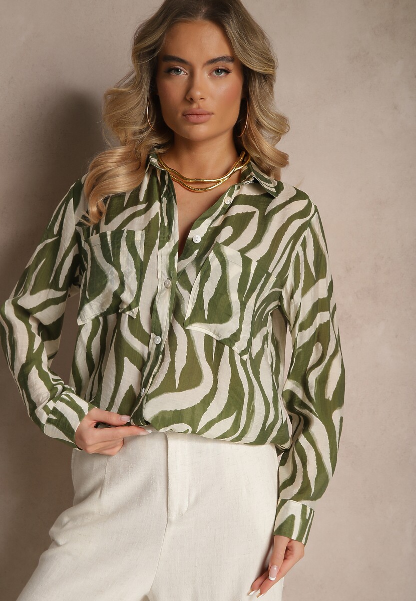 Cămașă Covianne Verde 1