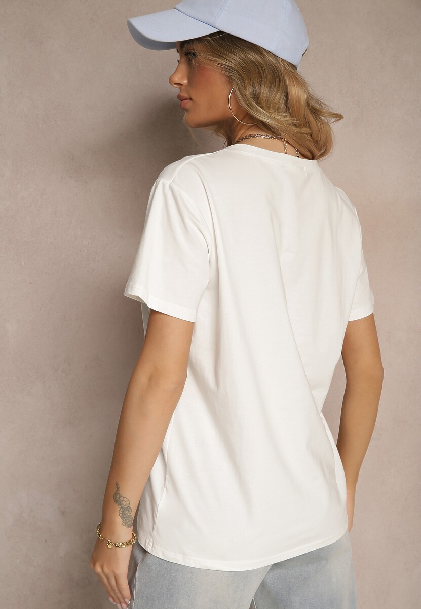 T-shirt Tanirea Alb 3