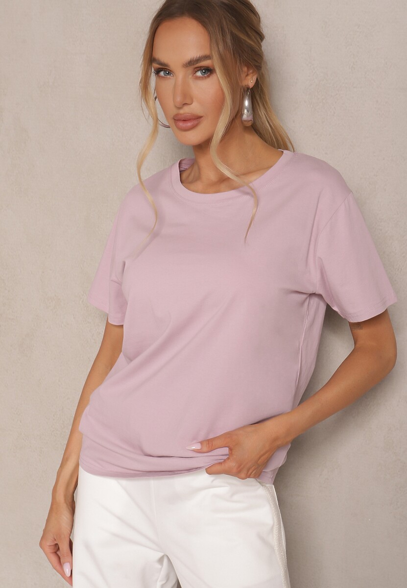 T-shirt Nattine Mov deschis 1