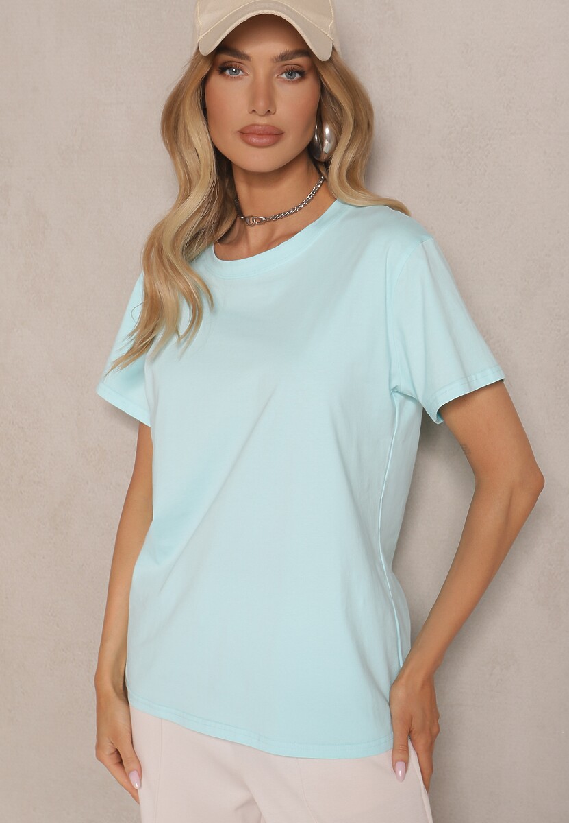 T-shirt Nattine Albastru deschis 2