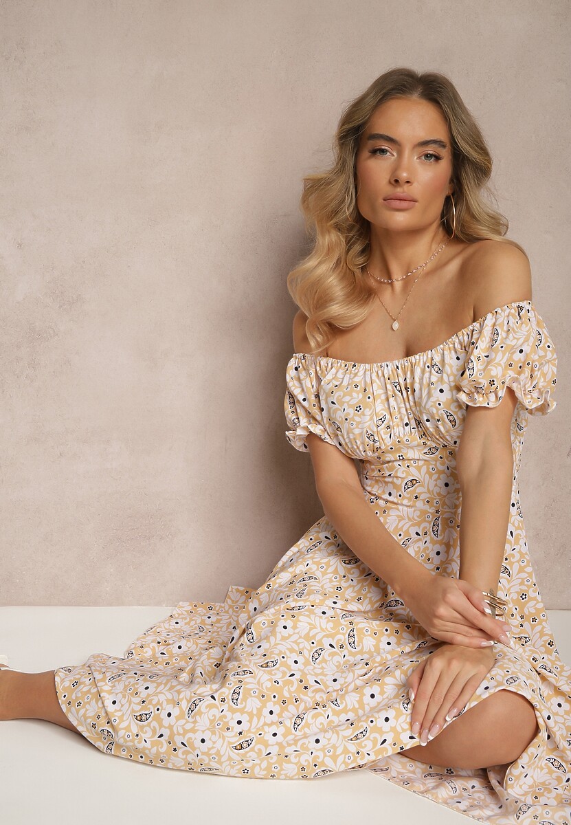 Rochie Saniren Galbenă 1