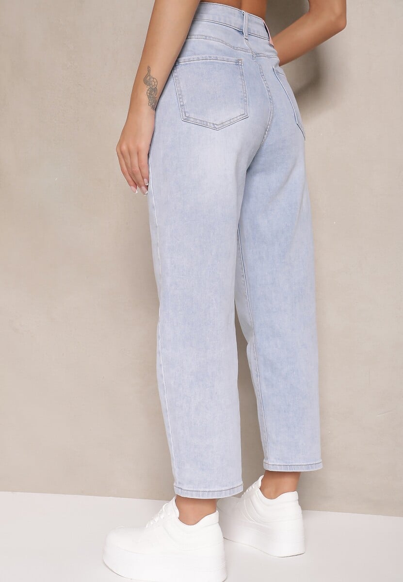 Blugi Efalisia Albastru deschis 3