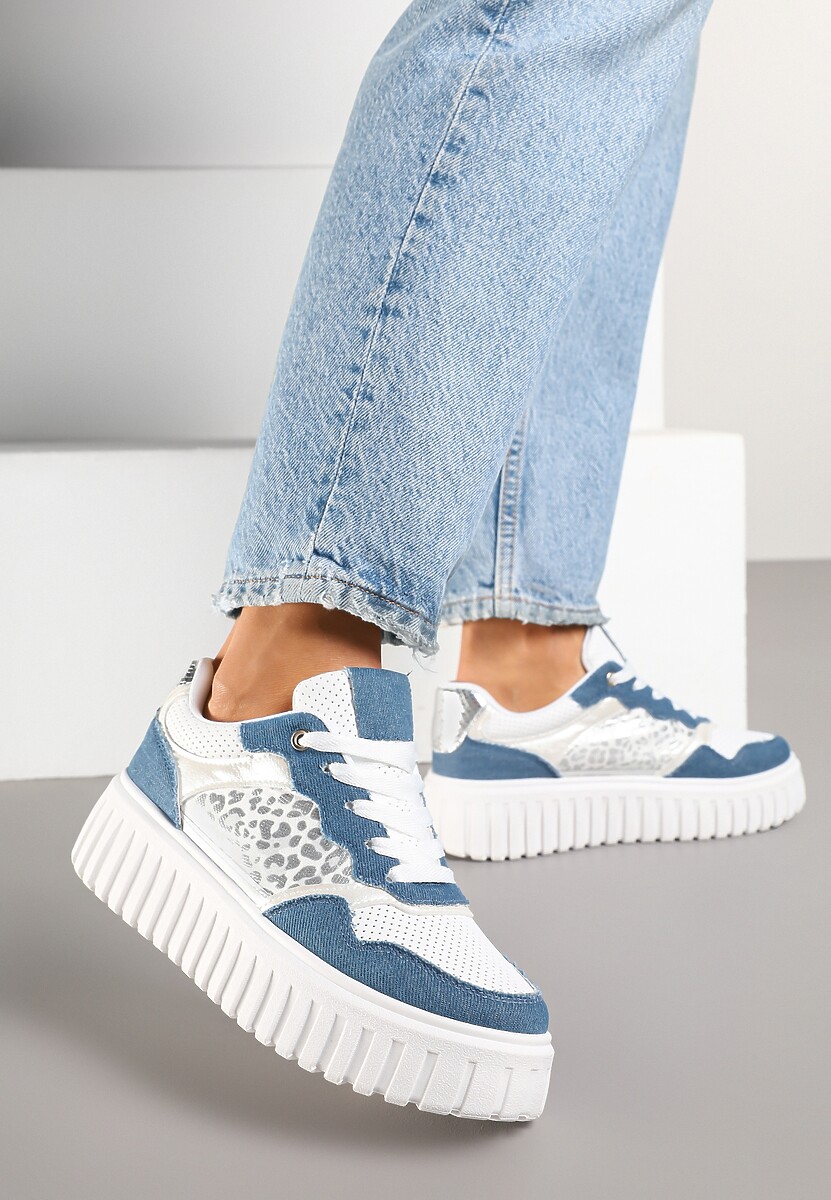 Sneakers Herraza Albaștri 1