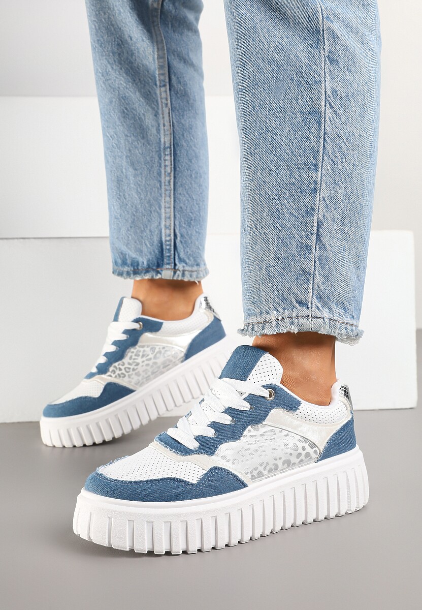 Sneakers Herraza Albaștri 2
