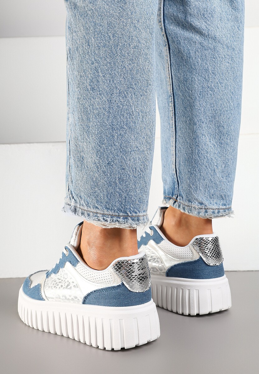 Sneakers Herraza Albaștri 3