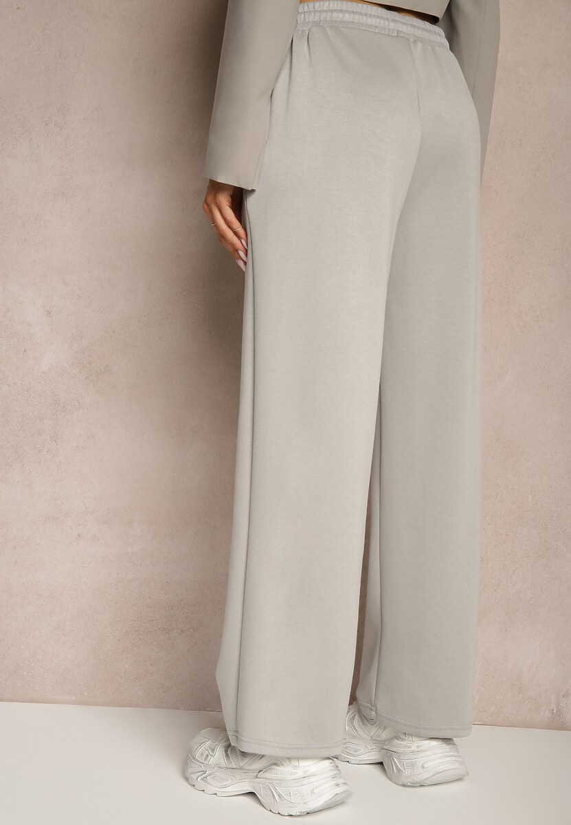 Pantaloni Ellanoria Gri 3
